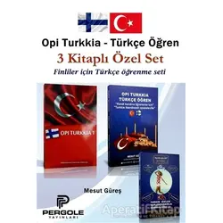 Opi Turkkia - Türkçe Öğren 3 Kitaplı Özel Set - Mesut Güreş - Pergole Yayınları