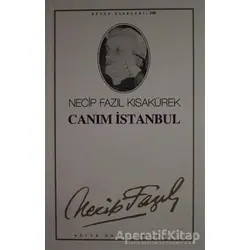 Canım İstanbul : 87 - Necip Fazıl Bütün Eserleri - Necip Fazıl Kısakürek - Büyük Doğu Yayınları