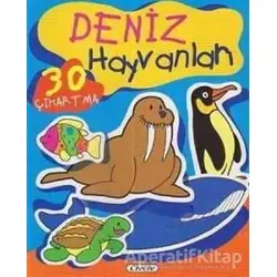 Deniz Hayvanları (30 Çıkartma) - Kolektif - Çiçek Yayıncılık