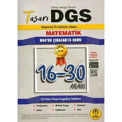 Tasarı DGS Matematik Çıkacak 15 Soru