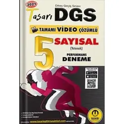 Tasarı 2021 DGS Sayısal 5 Performans Deneme