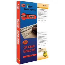 Tasarı 2022 ALES Türkçe Sözel Yetenek Yaprak Test Çek Kopart