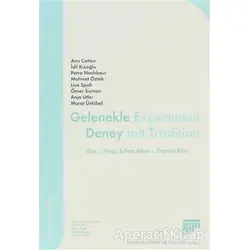 Gelenekle Deney - Murat Üstübal - Pan Yayıncılık