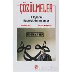 Çözülmeler - Cezmi Ersöz - Tekin Yayınevi