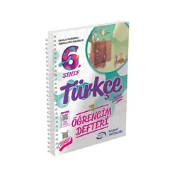 6.Sınıf Türkçe Öğrencim Defteri Murat Yayınları