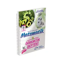 8.Sınıf Matematik Öğrencim Defteri Murat Yayınları