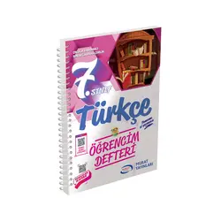 7.Sınıf Türkçe Öğrencim Defteri Murat Yayınları