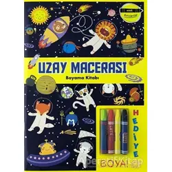 Uzay Macerası Boyama Kitabı - Minik Ressamlar - Kolektif - Doğan Egmont Yayıncılık