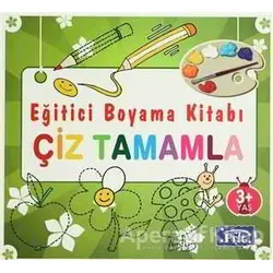 Eğitici Boyama Kitabı - Çiz Tamamla - Kolektif - Parıltı Yayınları
