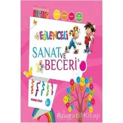 Eğlenceli Sanat ve Beceri Pembe Kitap (6 Yaş) - Kolektif - Parıltı Yayınları