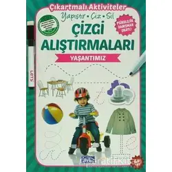 Çizgi Alıştırmaları - Yaşantımız (4 Yaş) - Kolektif - Parıltı Yayınları