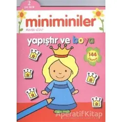 Miniminiler : Pembe Kitap Yapıştır ve Boya