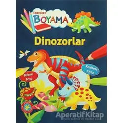 Eğlendiren Boyama - Dinozorlar - Kolektif - Parıltı Yayınları