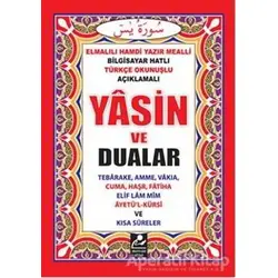 Yasin ve Dualar - Elmalılı Muhammed Hamdi Yazır - Mercan Kitap