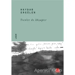 Trenler de Ahşaptır - Haydar Ergülen - Kırmızı Kedi Yayınevi