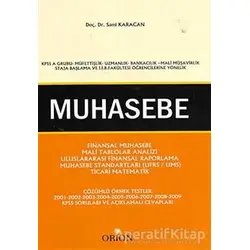 Muhasebe - Sami Karacan - Orion Kitabevi