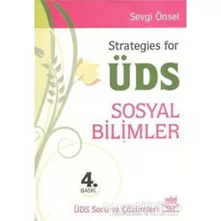 Strategies For ÜDS Sosyal Bilimler - Sevgi Önsel - Nobel Akademik Yayıncılık