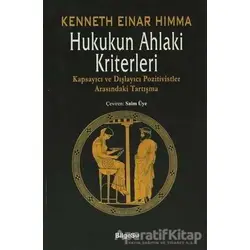 Hukukun Ahlaki Kriterleri - Kenneth Einar Himma - BilgeSu Yayıncılık