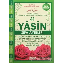 41 Yasin Şifa Ayetleri Rahle Boy - Elmalılı Muhammed Hamdi Yazır - Ayfa Basın Yayın