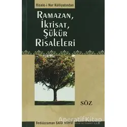 Ramazan, İktisat, Şükür Risaleleri Cep boy - Bediüzzaman Said-i Nursi - Söz Basım Yayın