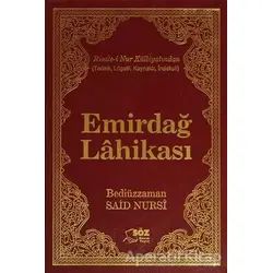 Emirdağ Lahikası Ciltli - Bediüzzaman Said-i Nursi - Söz Basım Yayın