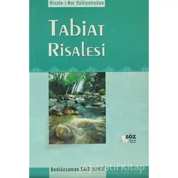 Tabiat Risalesi Cep boy - Bediüzzaman Said-i Nursi - Söz Basım Yayın