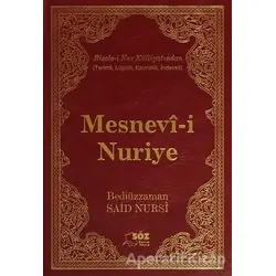 Mesnevi-i Nuriye Ciltli - Bediüzzaman Said-i Nursi - Söz Basım Yayın
