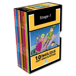 Stage-1 İngilizce Hikaye Seti 10 Kitap Maviçatı Yayınları