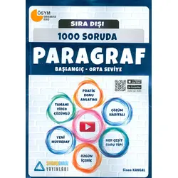 2021 Sıra Dışı 1000 Soruda Paragraf Soru Bankası