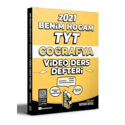 Benim Hocam 2021 TYT Coğrafya Video Ders Defteri