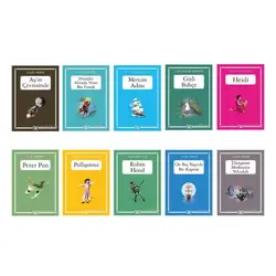 Çocuk Dünya Klasikleri 3.Set 10 Kitap Cep Boy Arkadaş Yayınları