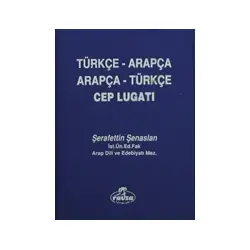 Arapça Türkçe-Türkçe Arapça Cep Lugatı - Şerafettin Şenaslan - Ravza Yayınları