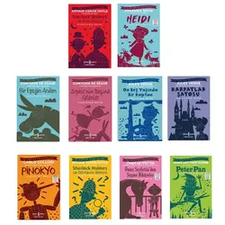 Çocuk Klasikleri 10 Kitap Set-4 İş Bankası Yayınları