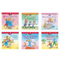 Elif İlk Okuma Kitabım Set 6 Kitap - Liane Schneider - İş Bankası Kültür Yayınları