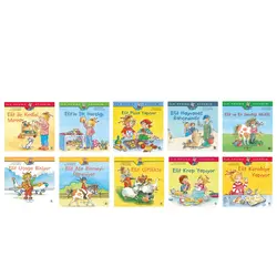 Elif İlk Okuma Kitabım Set 10 Kitap - Liane Schneider - İş Bankası Kültür Yayınları