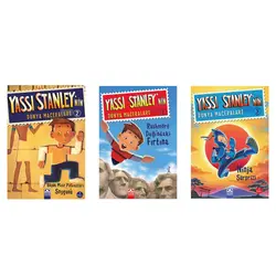 Yassı Stanley’nin Dünya Maceraları Set 3 Kitap - Jeff Brown - Altın Kitaplar