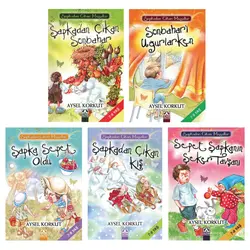 Şapkadan Çıkan Masallar Set 5 Kitap - Aysel Korkut - Altın Kitaplar
