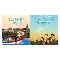 Ayasofya’nın Hazineleri ve Topkapı Rüyası Ciltli Set - Duygu İçil - Altın Kitaplar