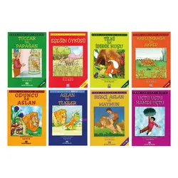 Türk Fablleri Dizisi Set 8 Kitap Altın Kitaplar