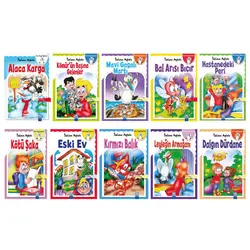 Mavi Gaga Öyküleri Set 10 Kitap - Özlem Aytek - Altın Kitaplar