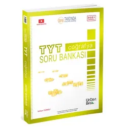 ÜçDörtBeş 2021 TYT Coğrafya Soru Bankası
