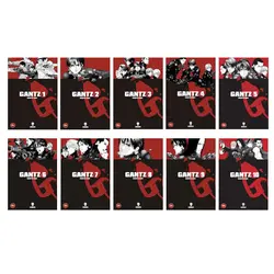 Gantz Manga Seti 10 Kitap - Hiroya Oku - Kurukafa Yayınevi