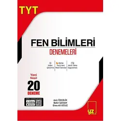 YZ Yayınları TYT Fen Bilimleri 20 Deneme
