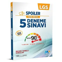 Martı Plus 8. Sınıf LGS Spoiler 5 Deneme Video Çözümlü (Kampanyalı)