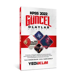Yediiklim 2022 KPSS Güncel Olaylar Kitapçığı