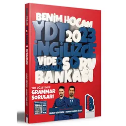 Benim Hocam 2024 YDT İngilizce Tamamı Video Çözümlü Soru Bankası