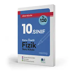 Nihat Bilgin 10.Sınıf Fizik Konu Özetli Soru Bankası