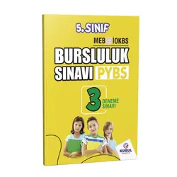 Kurul 5.Sınıf Bursluluk Sınavı 3 Deneme Sınavı
