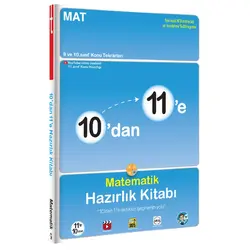 Tonguç Akademi 10’dan 11’e Matematik Hazırlık Kitabı