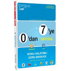 Tonguç Akademi 0’dan 7’ye Sayısal Konu Anlatımlı Soru Bankası